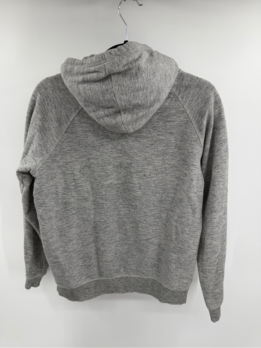 Marine Layer Full Zip Gray Hooded Sweatshirt Size Small Casual Basic - Picture 2 of 4
